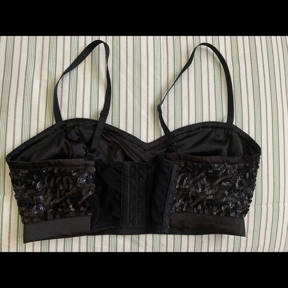 Guess Bustier Sequenced Crop - Picture 2 of 2